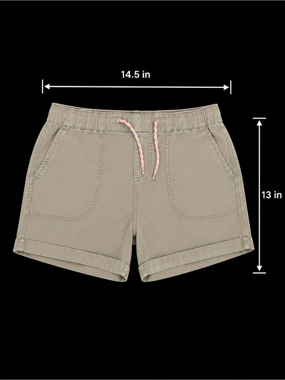 Old Navy Kids Gray Pull-On Shorts | XL (14)